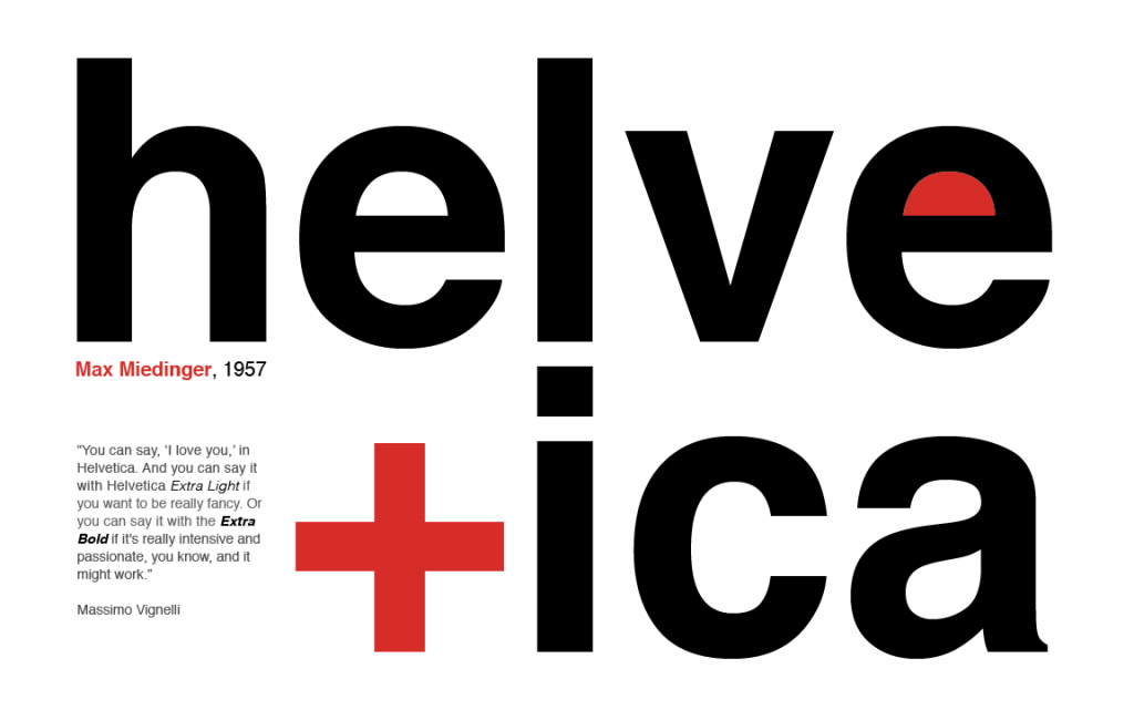 Постер Helvetica